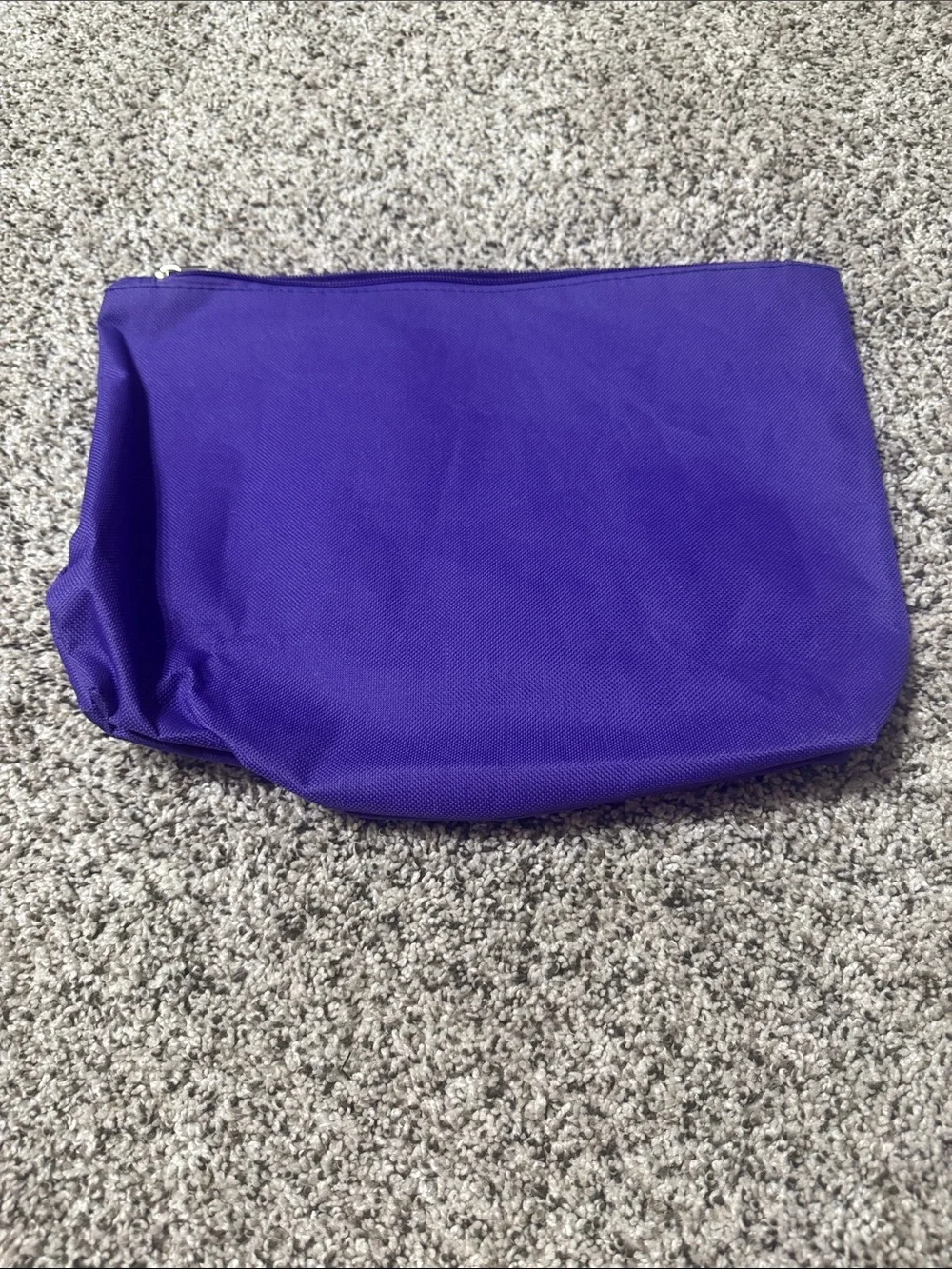 Purple Cosmetic Pouch — Unbranded Travel Makeup Bag